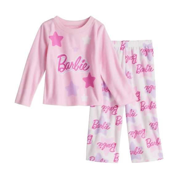 Barbie Toddler Girl Two-piece Pajama Set - Picture 1 of 5